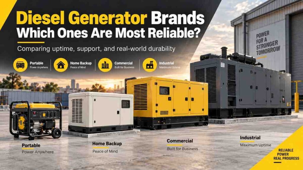 Best diesel generators for home backup power including portable and standby generators