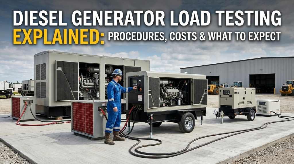Diesel Generator Load Testing Explained: Procedures, Costs & What to Expect