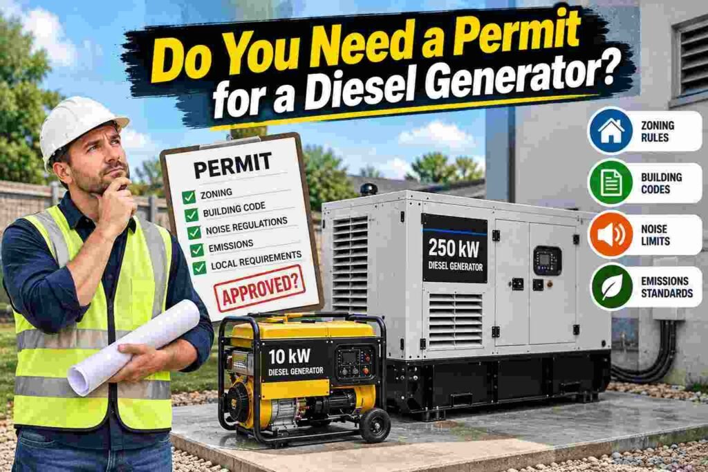 Do You Need a Permit for a Diesel Generator