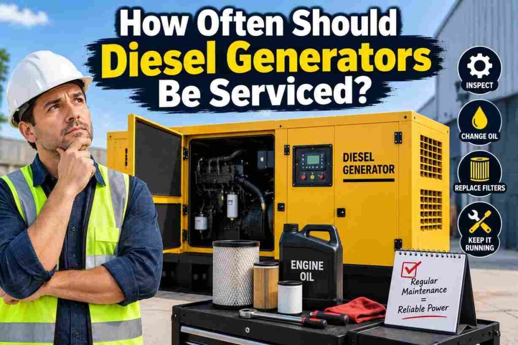 How Often Should Diesel Generators Be Serviced?
