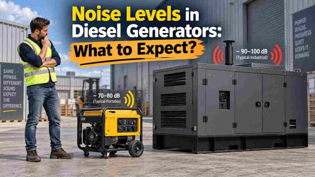 Noise Levels in Diesel Generators: What to Expect