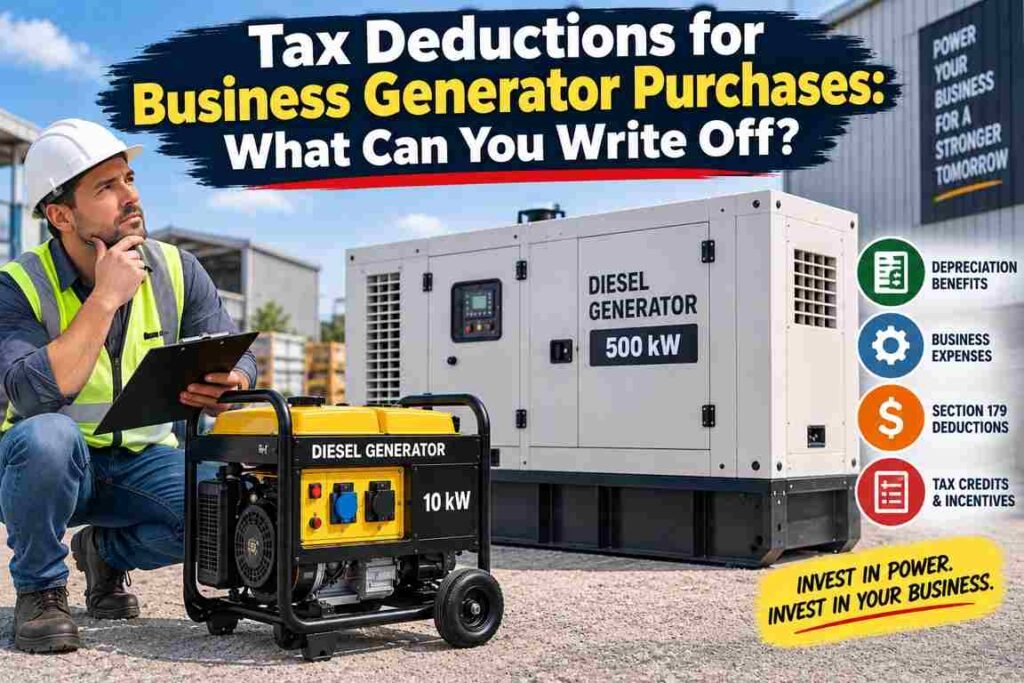 Tax Deductions for Business Generator Purchases