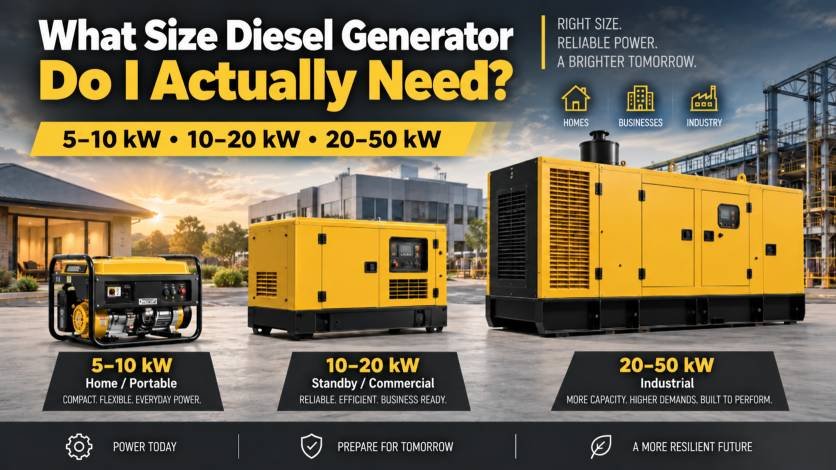 What Size Diesel Generator Do I Actually Need