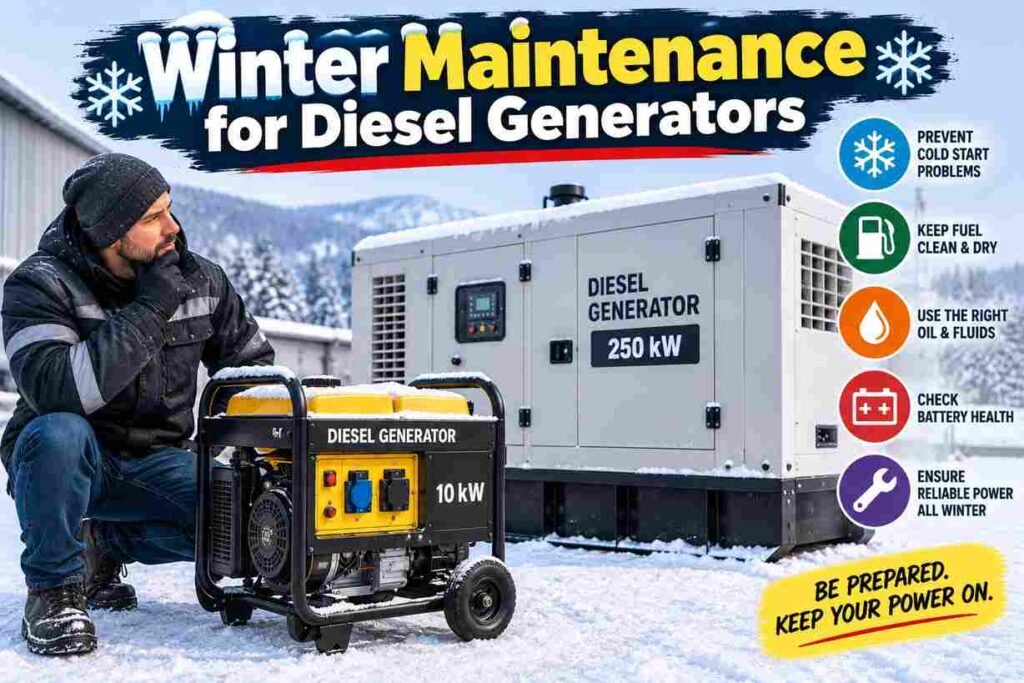 Winter Maintenance for Diesel Generators