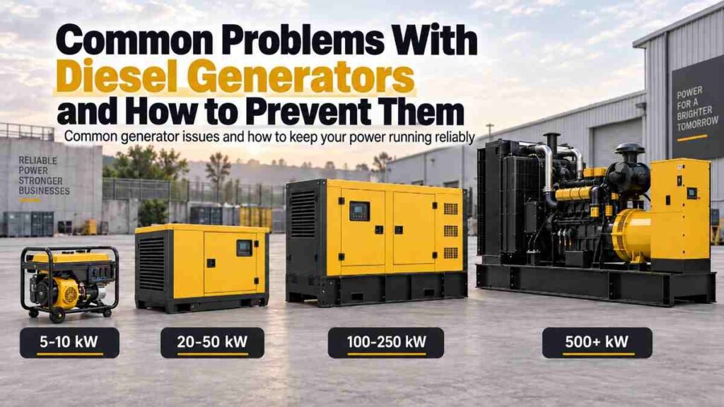 Common Problems With Diesel Generators and How to Prevent Them