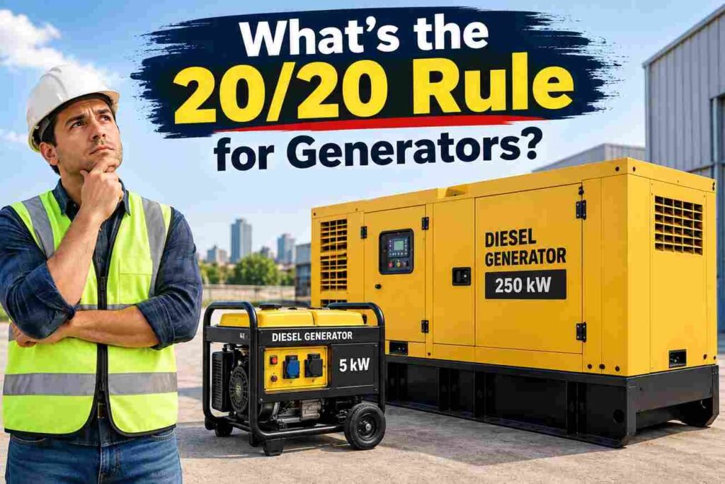 What's the 20/20 Rule for Generators?