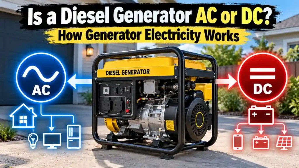 Is a Diesel Generator AC or DC? How Generator Electricity Works