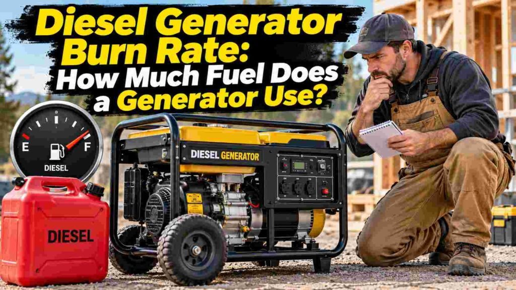 Diesel Generator Burn Rate: How Much Fuel Does a Generator Use?