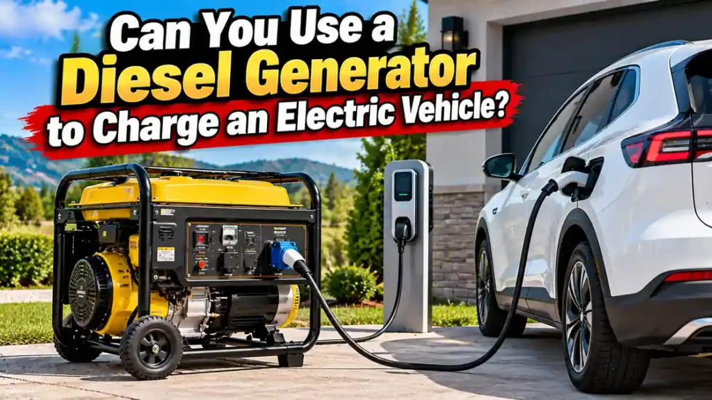 Can You Use a Diesel Generator to Charge an Electric Vehicle?