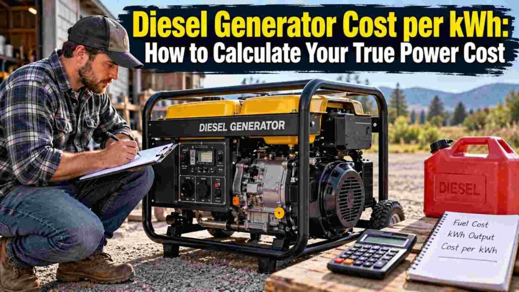 Diesel Generator Cost per kWh: How to Calculate Your True Power Cost