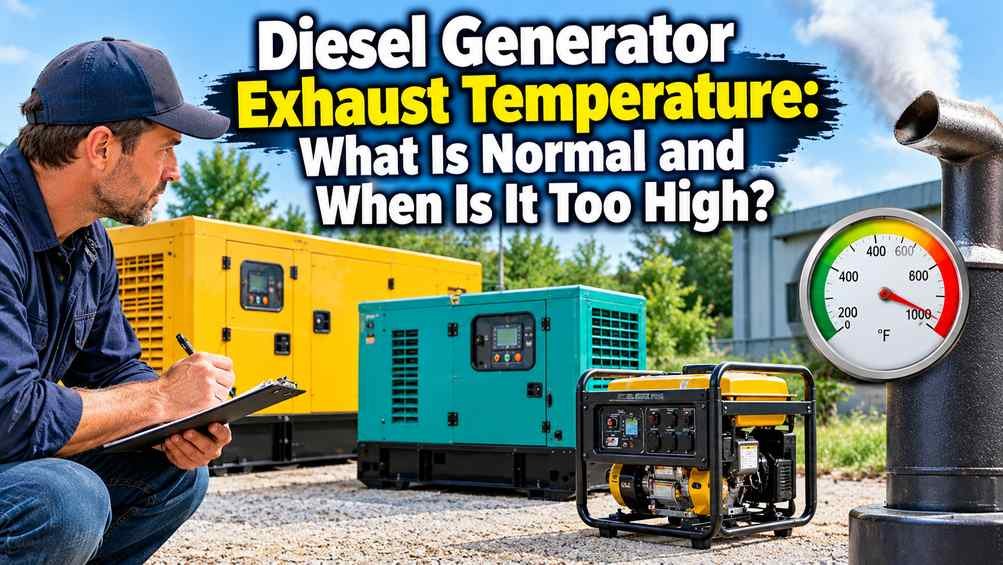 Diesel Generator Exhaust Temperature: What Is Normal and When Is It Too High?
