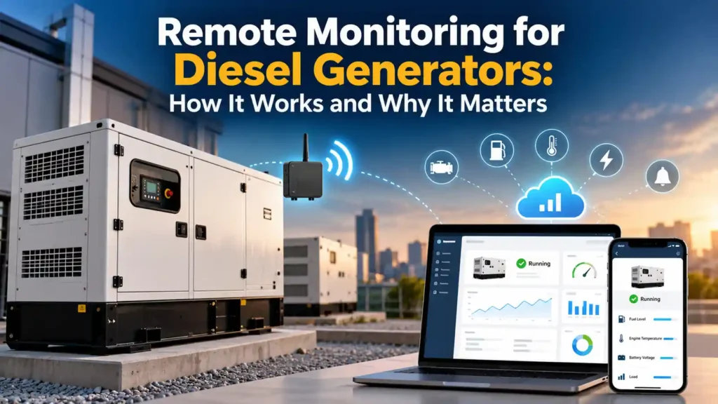 Remote Monitoring for Diesel Generators: How It Works and Why It Matters